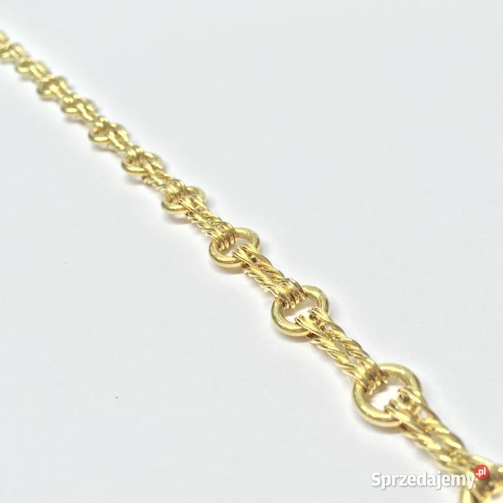 Złota BRANSOLETKA damska 750 18K cudownie złoto Warszawa sprzedam