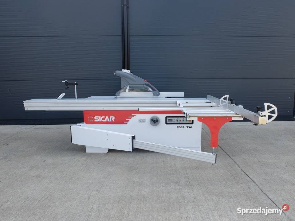 Piła formatowa Sicar Sega 350 wózek 3200 mm Naprawa