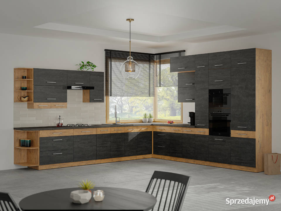 MebleSzafki kuchenne kuchnia Vigo Grafit Lublin