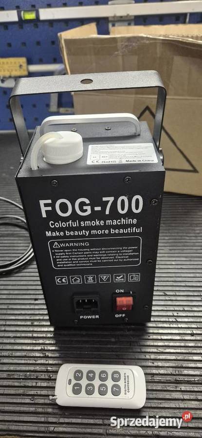 Wytwornica dymu led par kula 3w1 Konin