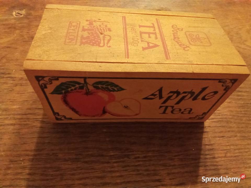 Stare pudełko drewniane herbacie cejlońskiej Pozostałe mazowieckie sprzedam