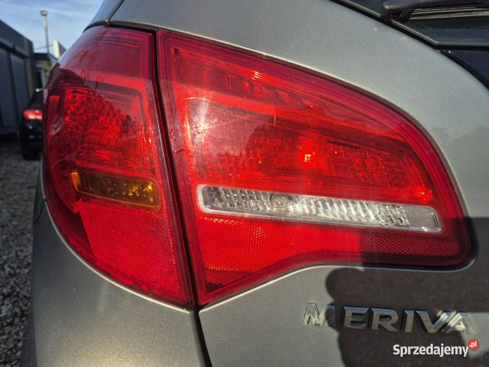 Opel Meriva Salon Polska Instalacja LPG szary Meriva Bydgoszcz