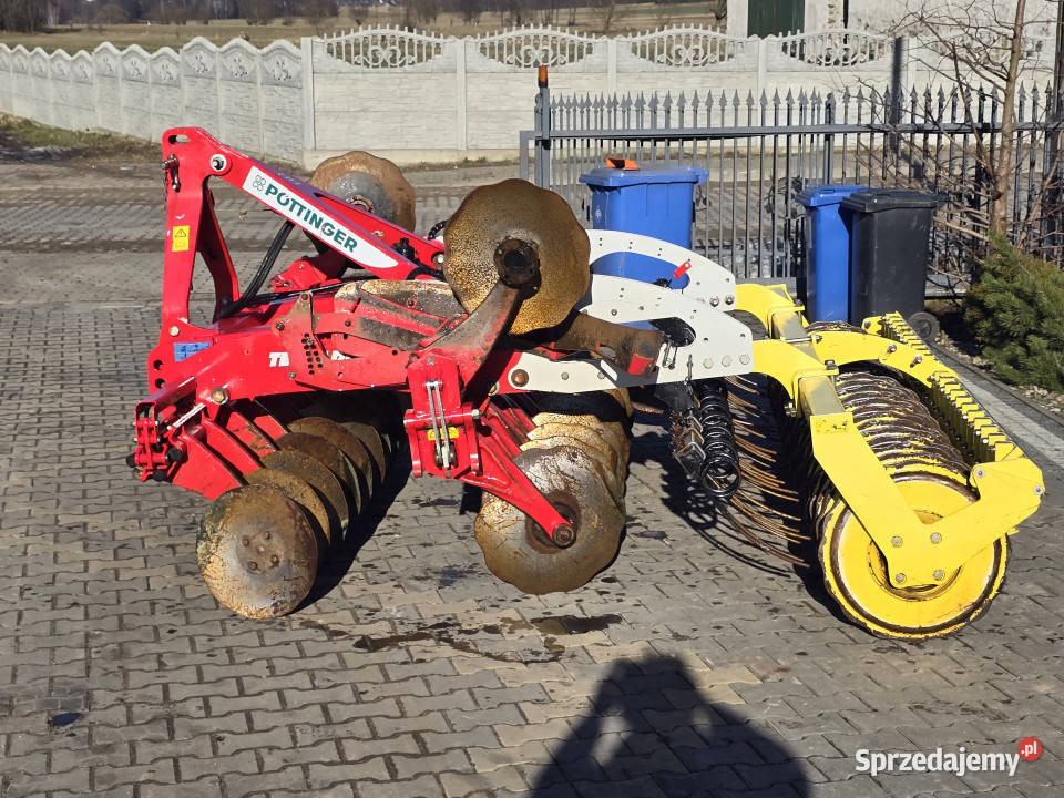 Brona talerzowa POTTINGER Terradisc 3001 2017 r Baliki