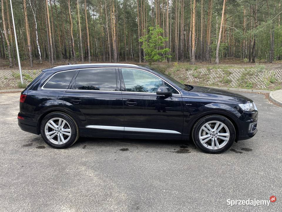 Audi Q7 etron quattro S line 30 V6 TDI Plugin gniazdo USB Warszawa sprzedam