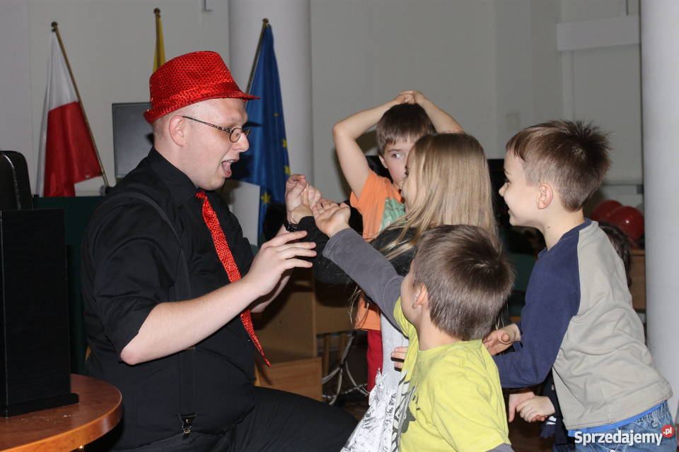 Iluzjonista dzieci na urodziny przedszkole Muzycy i artyści Warszawa