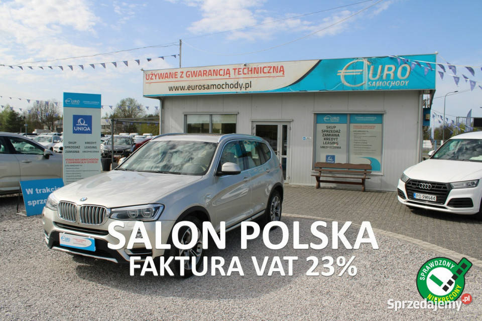 BMW X3 Salon Polska netto 64959LN Panorama Warszawa