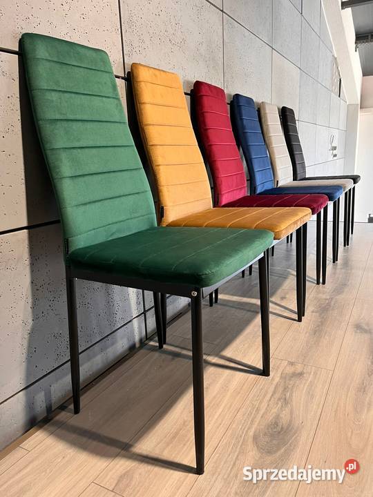 Stylowe krzesło tapicerowane jadalniakuchnia Warszawa