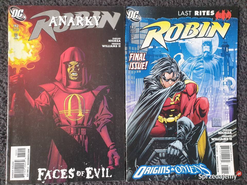 Robin zestaw 56 oryginalnych komiksów DC USA Gdynia