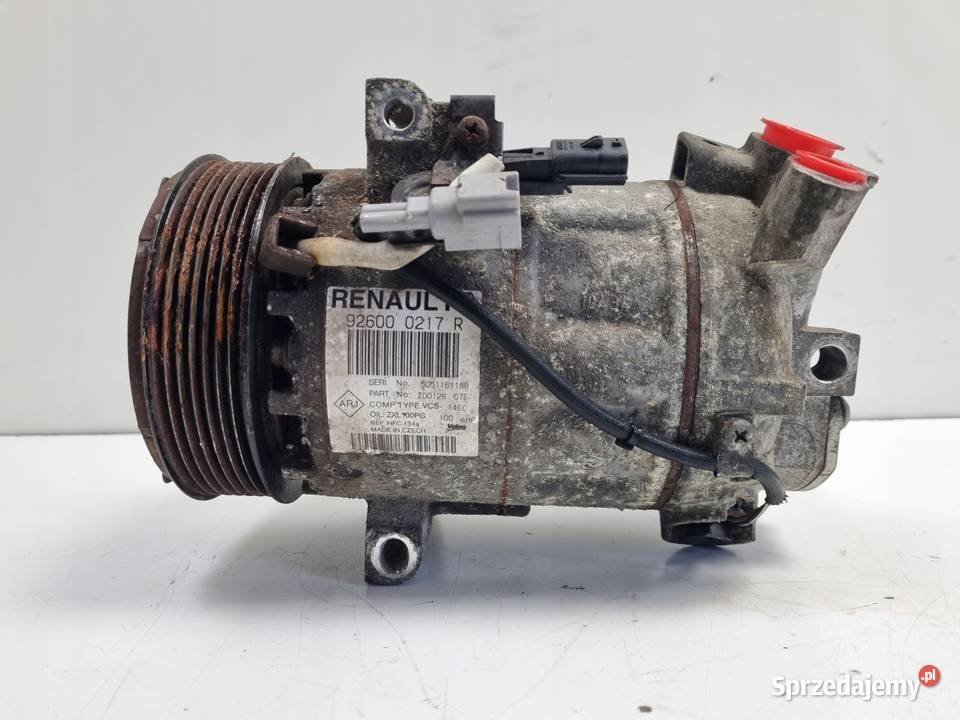 SPRĘŻARKA KLIMATYZACJI Renault Clio IV 09 TCe Części samochodowe