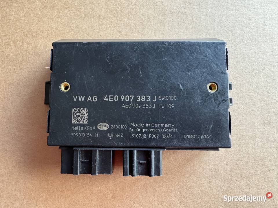 MODUŁ STEROWNIK HAKA AUDI Q7 4L A8 D3 4E0907383J dolnośląskie