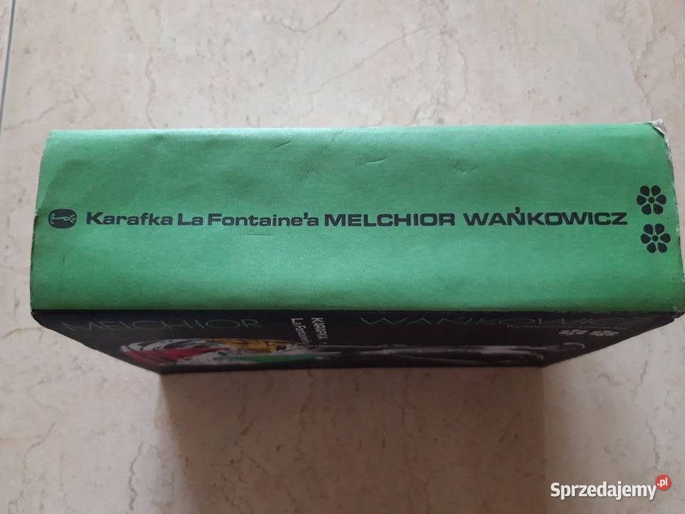 Melchior Wańkowicz Karafka La Fontainea tom 2 Antykwariat
