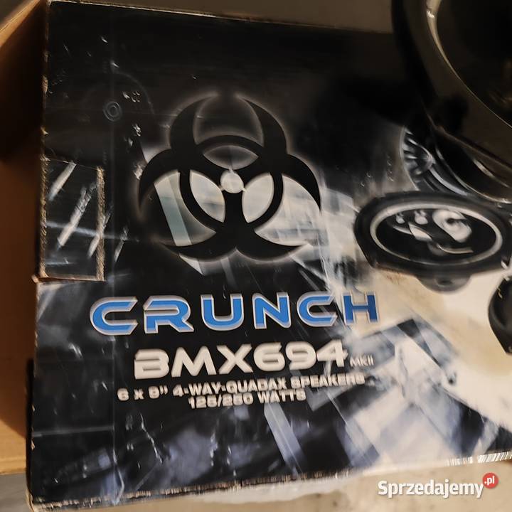 Głośniki samochodowe Crunch BMX694 elipsy 6x9 Lublin