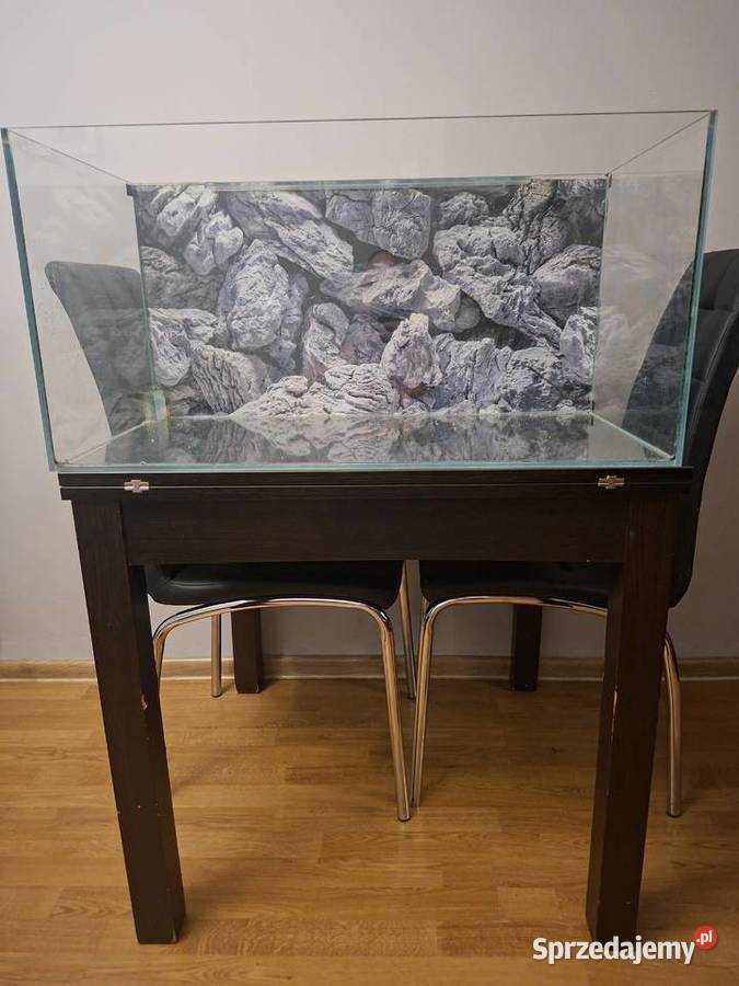 Sprzedam akwarium optic white z pokrywą Warszawa