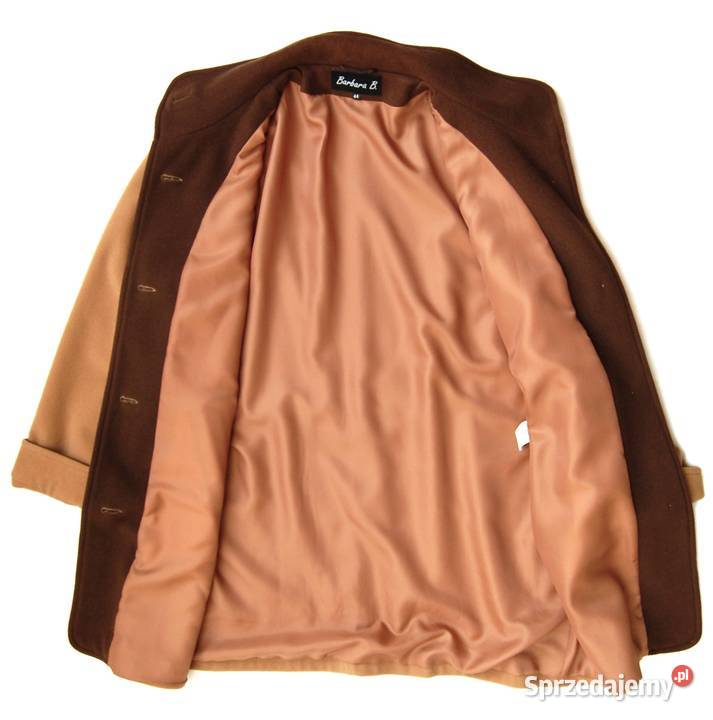 Płaszcz damski wełniany Barbara B 44 XXL 80 Kurtki i płaszcze Lublin sprzedam