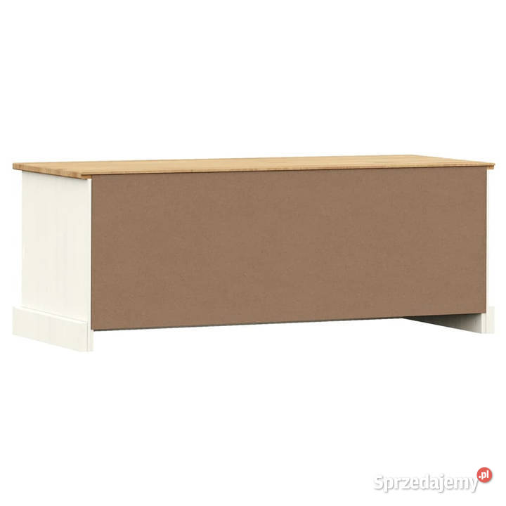 Szafka pod TV VIGO biała 106x40x40 lite drewno Warszawa