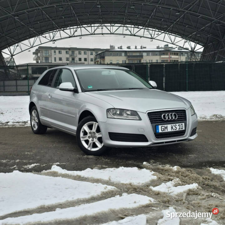 Audi A3 3drzwiowe Audi A3 8P 16 3drzwiowe nieuszkodzony Ostrów Mazowiecka