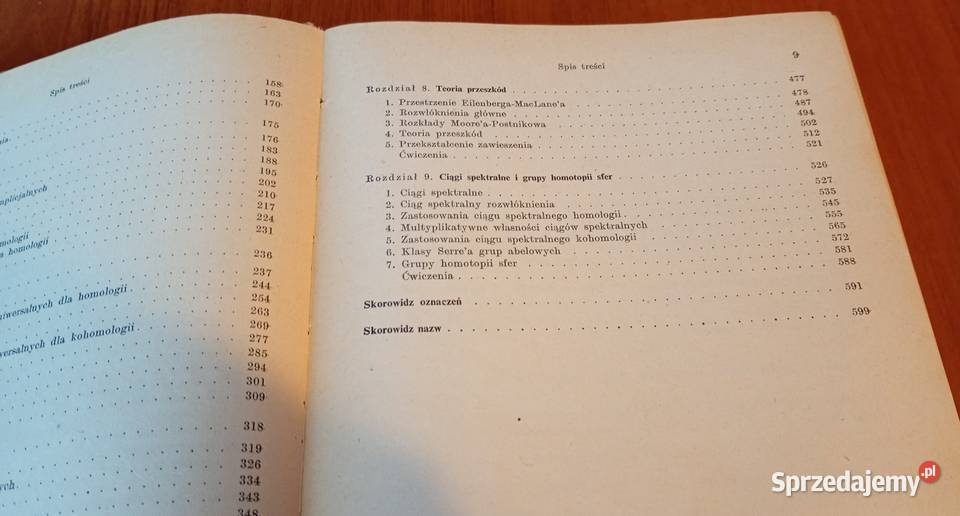 Topologia algebraiczna Edwin H Spanier Gdańsk