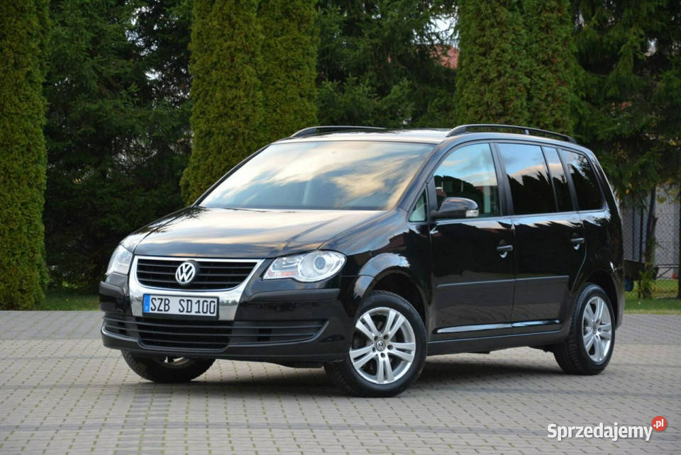 Volkswagen Touran 16MPI102gaz Lift Klimatronic elektrochrom. lusterka boczne mazowieckie Ostrów Mazowiecka