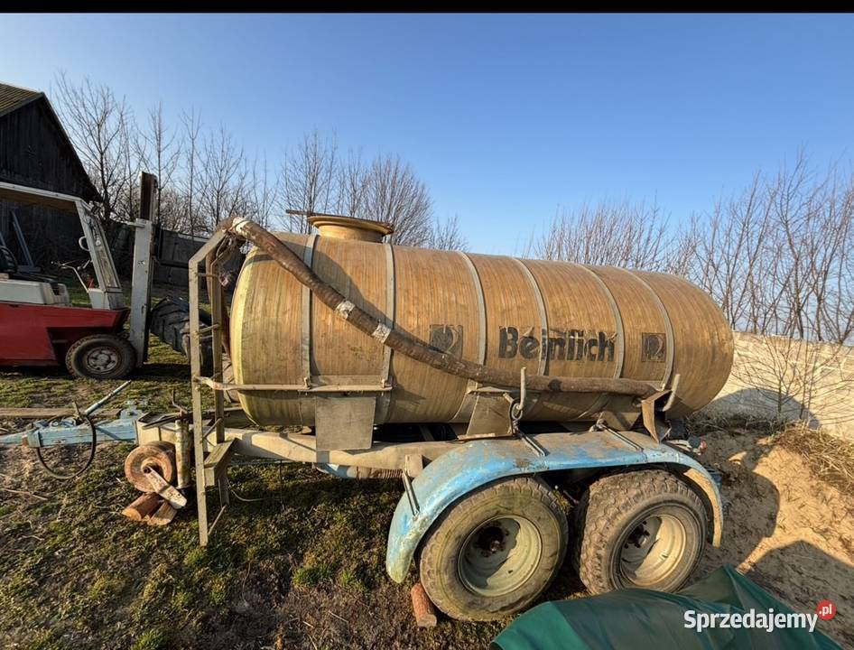 Beczkowóz na wodę 6000l Sienno