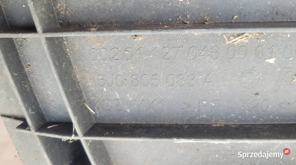 SKODA FABIA II OSŁONA POD ZDERZAK PRZÓD Wzmocnienia, belki i wsporniki Motoryzacja Ruda Śląska
