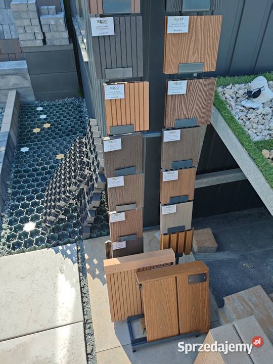 Kompozyt deska tarasowa sztachety ogrodzeniowe Kraków