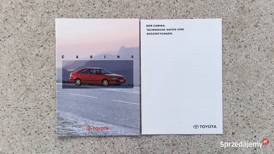 TOYOTA Carina E Prospekt Bytom