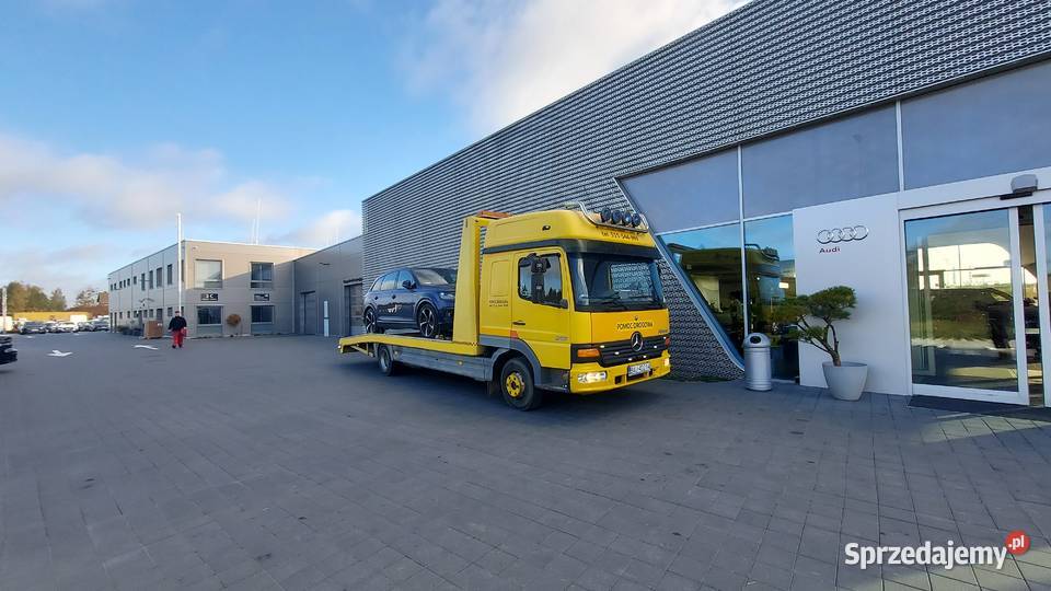 Mercedes atego autolaweta pomoc drogowa Augustów