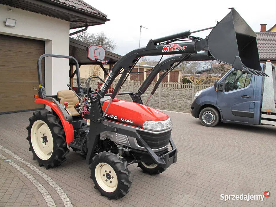 Mini Traktorek Yanmar EF220 22 4X4 Wspomaganie Ciągniki Międzyrzec Podlaski