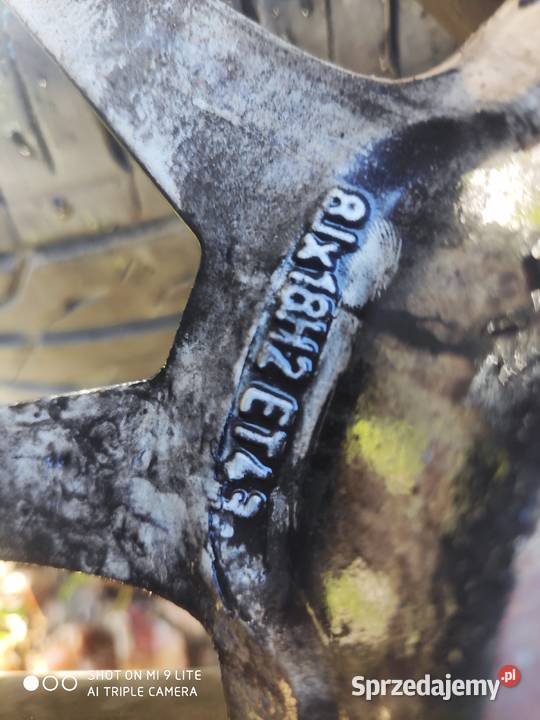 Alufelgi 18 5x112 oryginalne audi RS4 z oponami aluminiowe Lubenia sprzedam