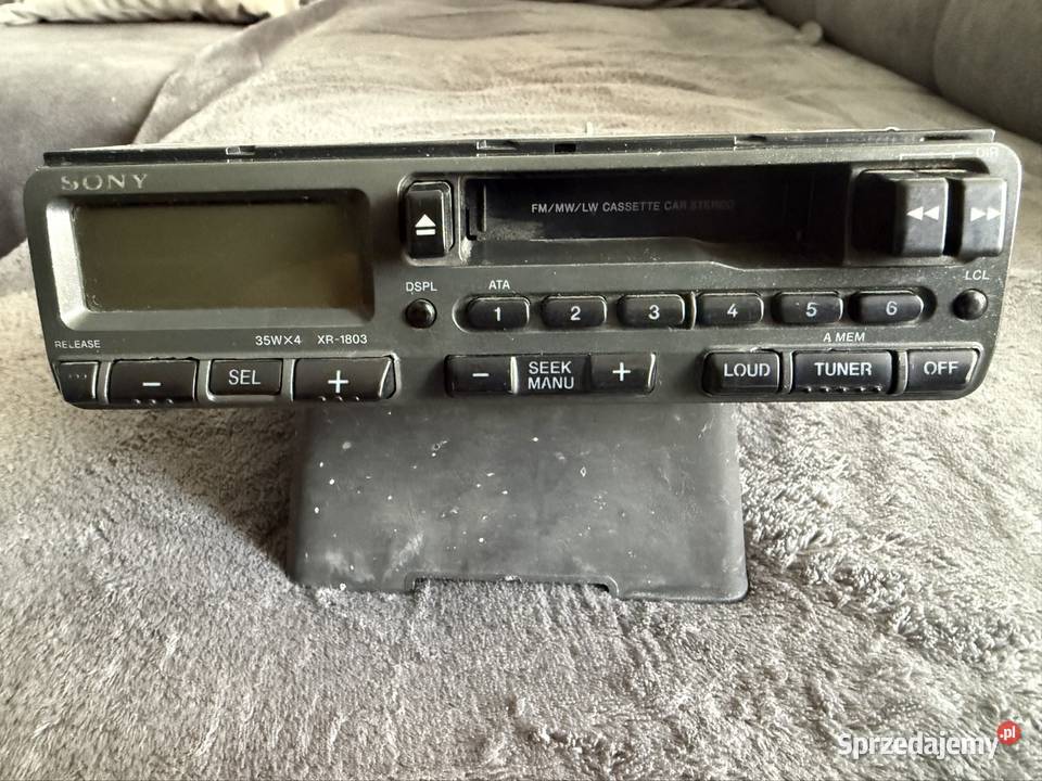 Radiodtwarzacz samochodowy na kasety SONY XR1803 Radioodtwarzacze Sosnowiec