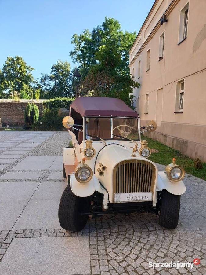 Samochód do ślubu Ford T kabriolet jedyny taki manualna Wołów
