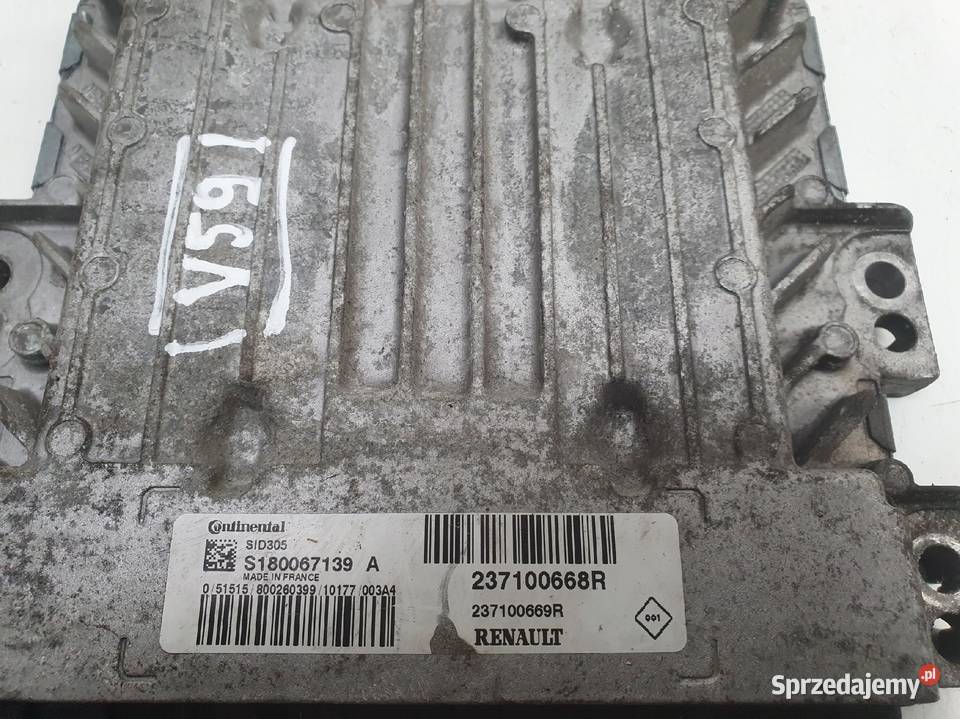 Renault Megane III 15 DCI STEROWNIK SILNIKA osobowe Chełm