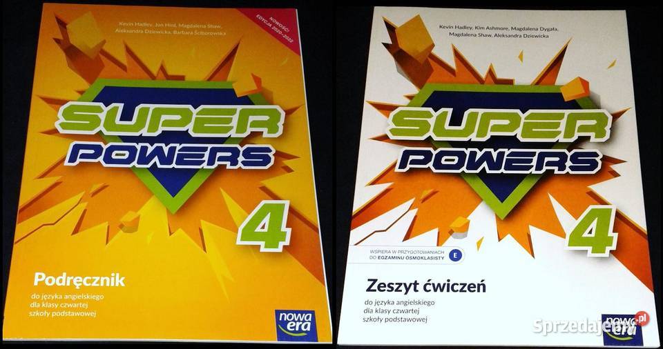 Super Powers podręcznik klasa 4 Hadley Kevin lubelskie Chełm