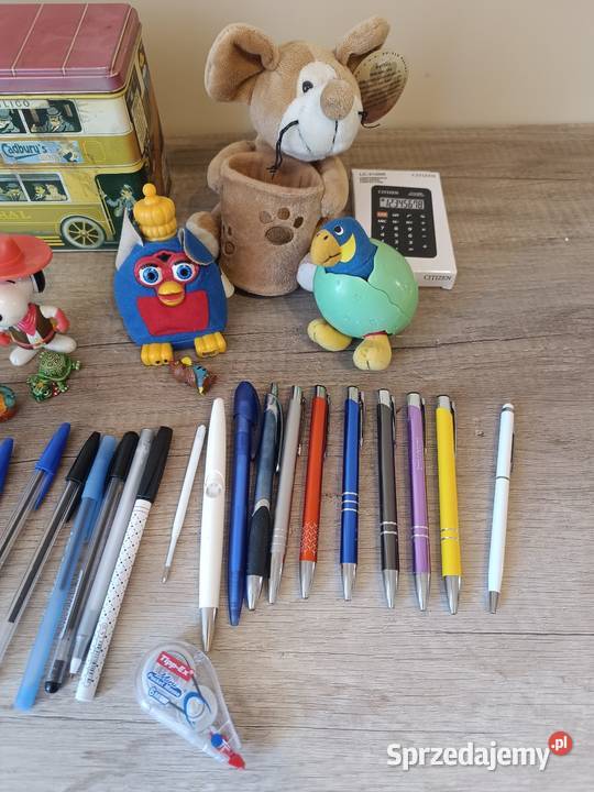 Gadżety przybory szkolne lata 90 zabawki Rzeszów