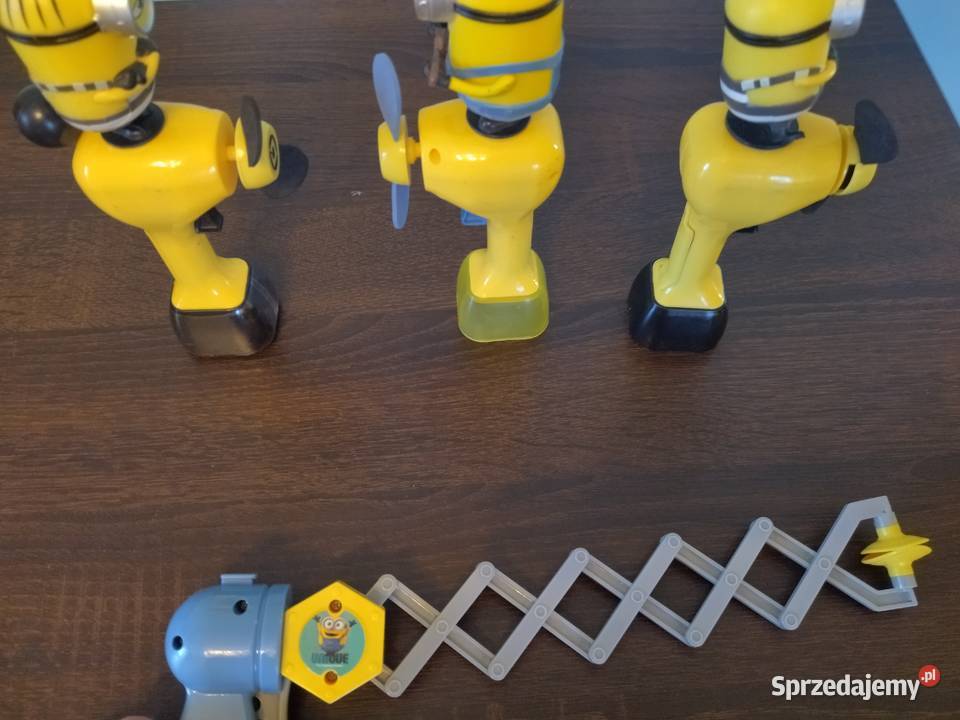 Minionki z wiatraczkami i pistolet Dla Dziecka Wrocław sprzedam