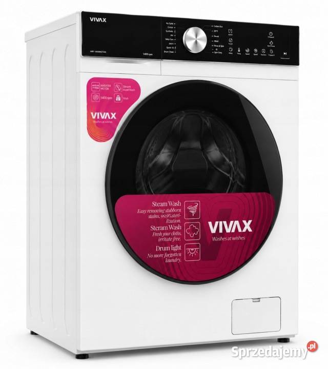 Pralka VIVAX WFL140916PSI 9 1400 obr Inverter sprzedam