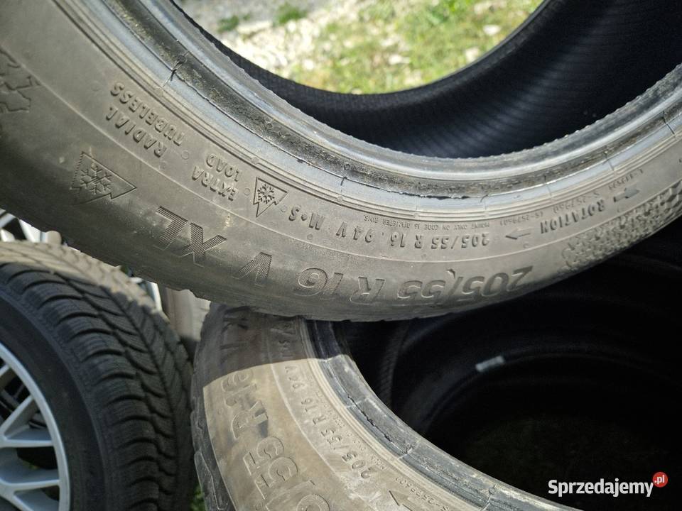 Opony zimowe 16 20555 Continental 205 śląskie Dąbrowa Zielona