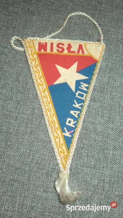 Wisła Kraków proporczyk piłka nożna Piekary Śląskie sprzedam