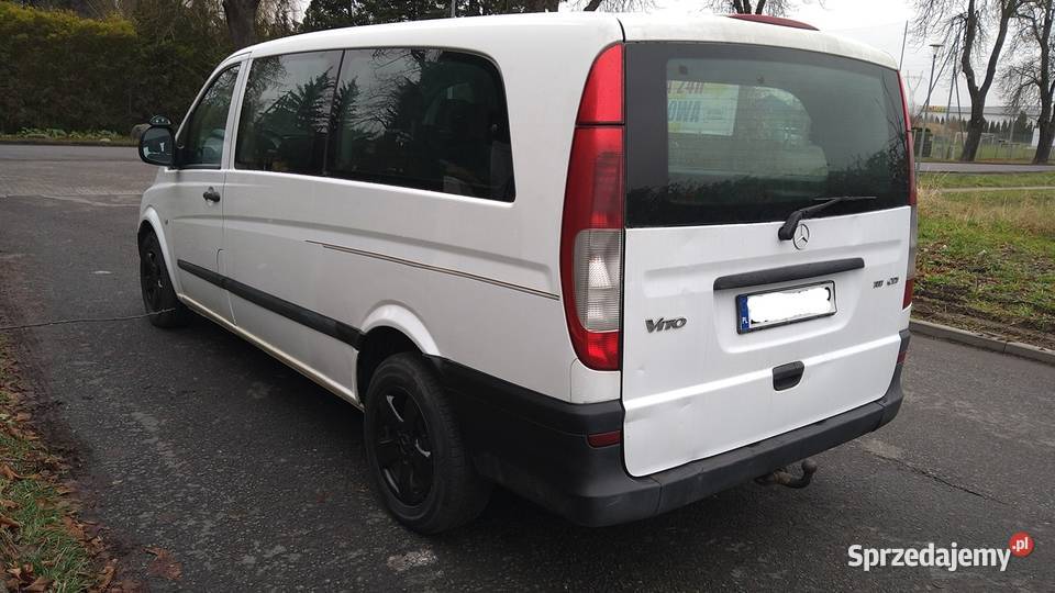 mercedes vito 2007r 22 cdi 6 osobowy long długi Szczecin