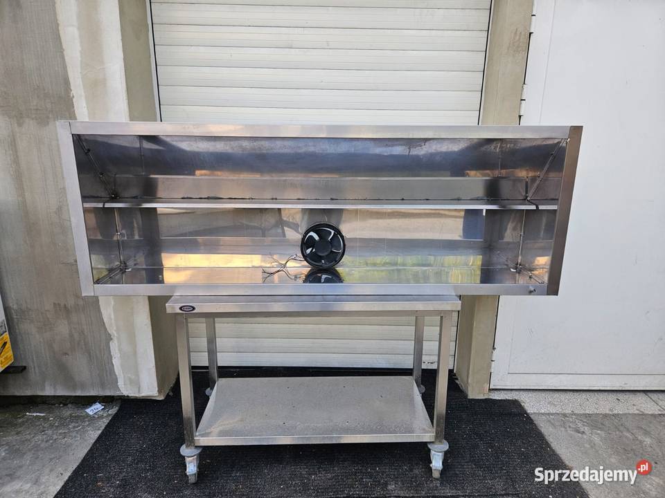 Okap nierdzewny przyścienny 200x70 Pszczyna