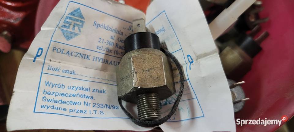 Włącznik świateł stop hydrauliczny FSC Żuk łódzkie Tuszynek Majoracki