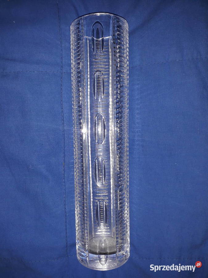 Duży wazon szklany w stylu modernistycznym lata Warszawa sprzedam