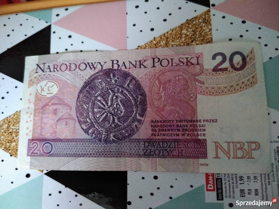 Banknot o nominale 2000 numer seryjny AX7336664 sprzedam
