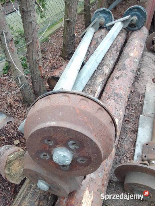 osie przyczep lawet dwie sztuki firmy KNOTT 1800 Gniezno sprzedam