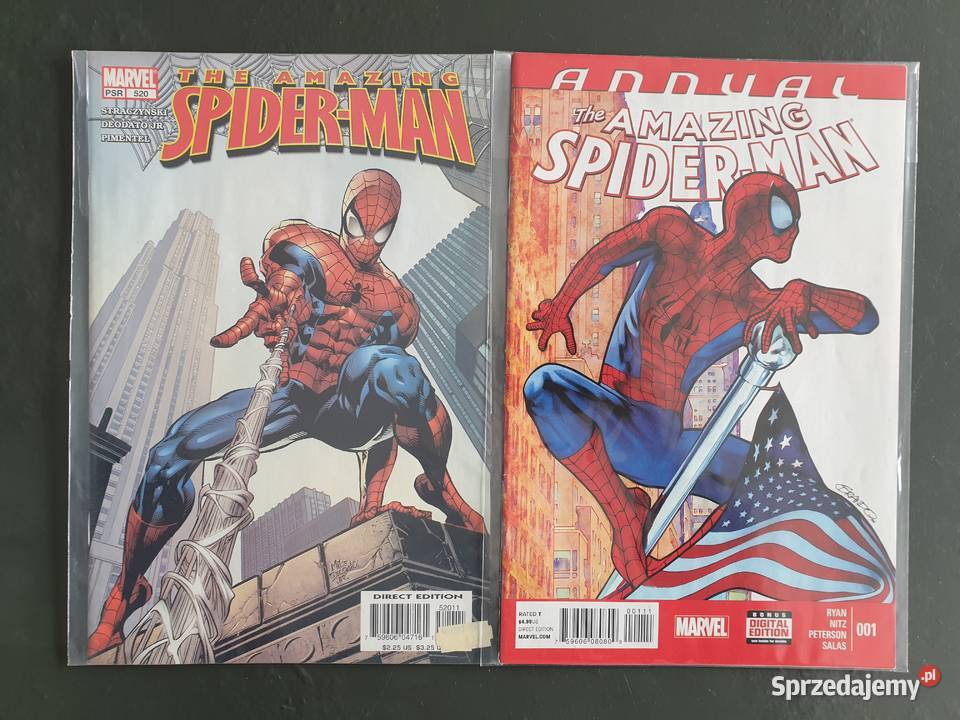 The Amazing SpiderMan 13 oryginalnych komiksów Gdynia