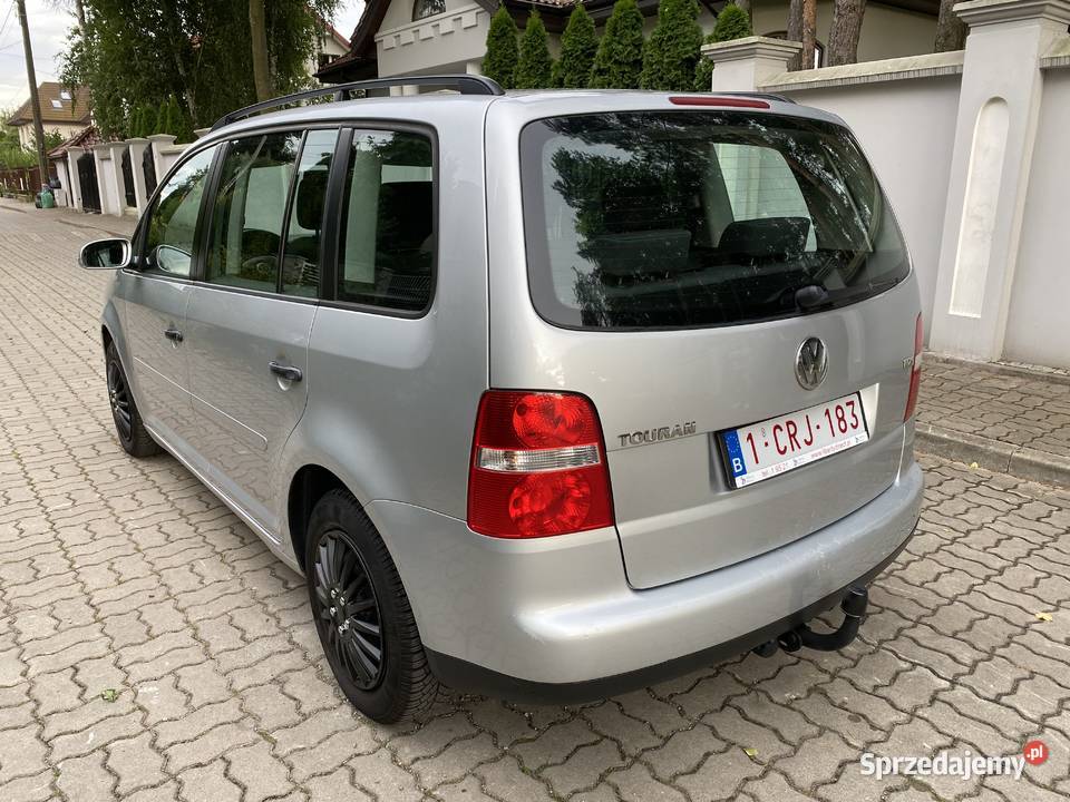 Volkswagen Touran 1,9TDI 7 o osobowy Navi Klima Hak