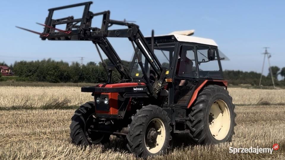 Sprzedam zetor 7245 z turem Dziwie sprzedam