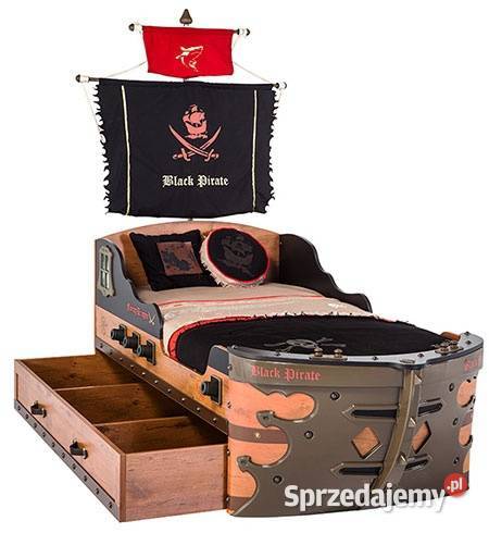 Łóżko statek piracki Cilek Black Pirate 90x190 Meble Katowice