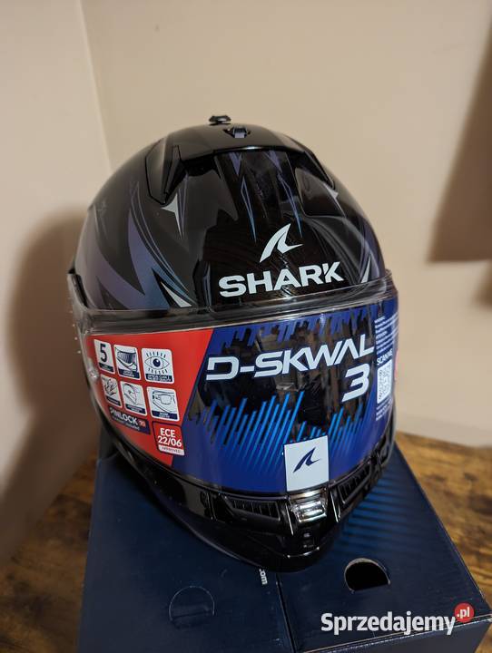 Kask motocyklowy Shark DSkwal 3 BlastR lubelskie Żółkiewka-Osada