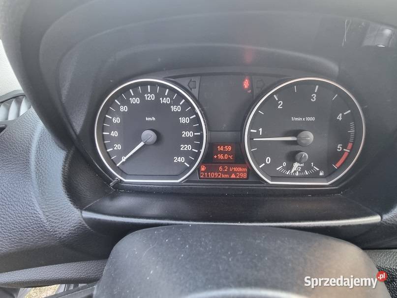 BMW seria 1 118d 2008 210 przebiegu Stan Lidzbark